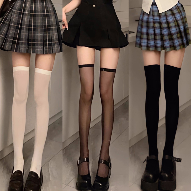 Knee High Sock Women - Meias sexy, tentadoras, meias acima do