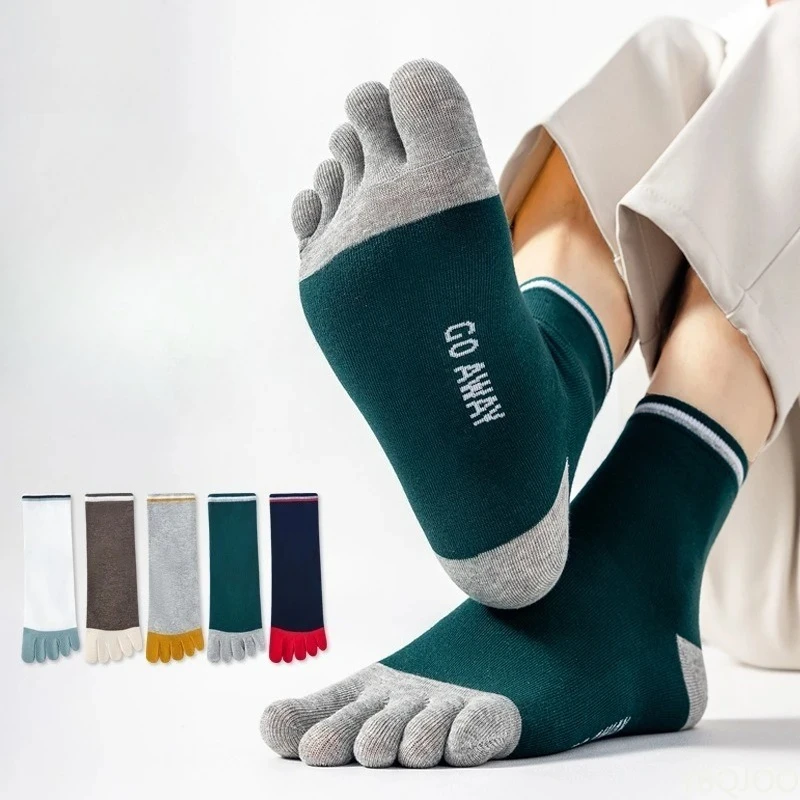 5 Pares de Meias Masculinas de - Toe Sock Split avaliação e preço