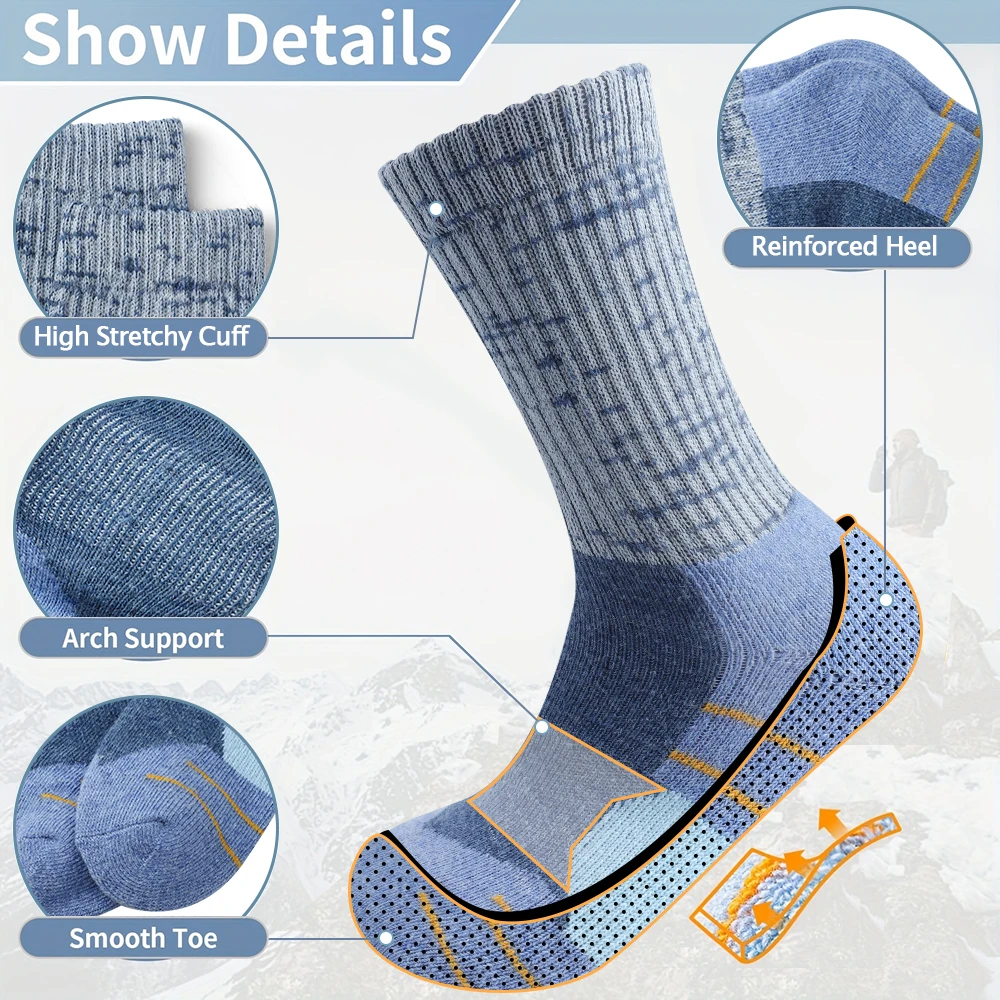 5 Pares de Meias de Lã Feminin - Wool Hiking Sock avaliação e preço