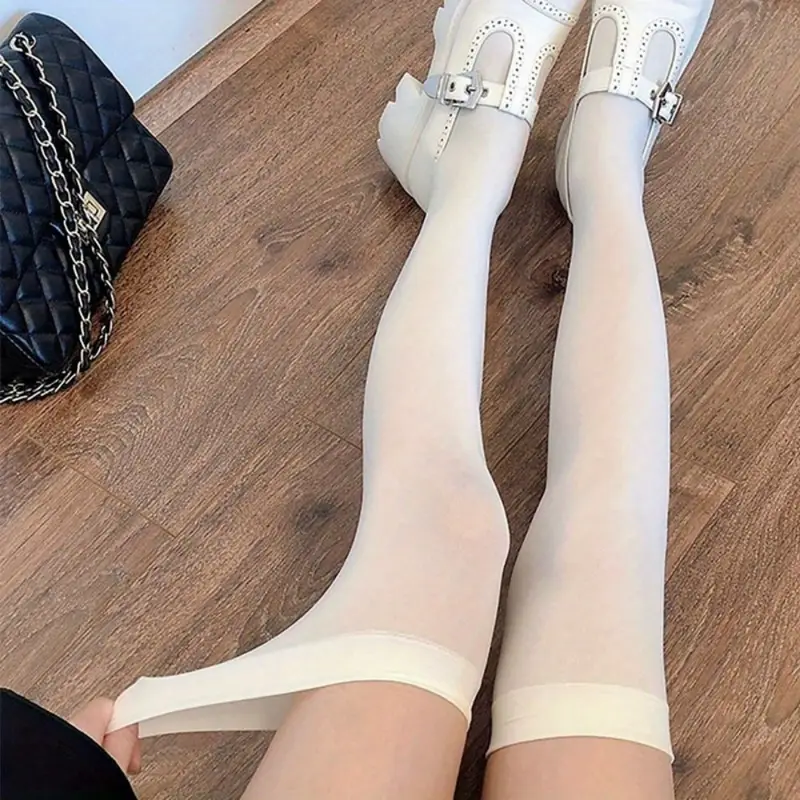 Meias sexy, tentadoras, meias  - Knee High Sock Women avaliação e preço