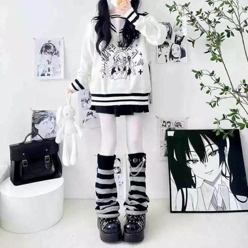 Meias de Bota Estilo Harajuku  - Boot Sock Slouchy avaliação e preço