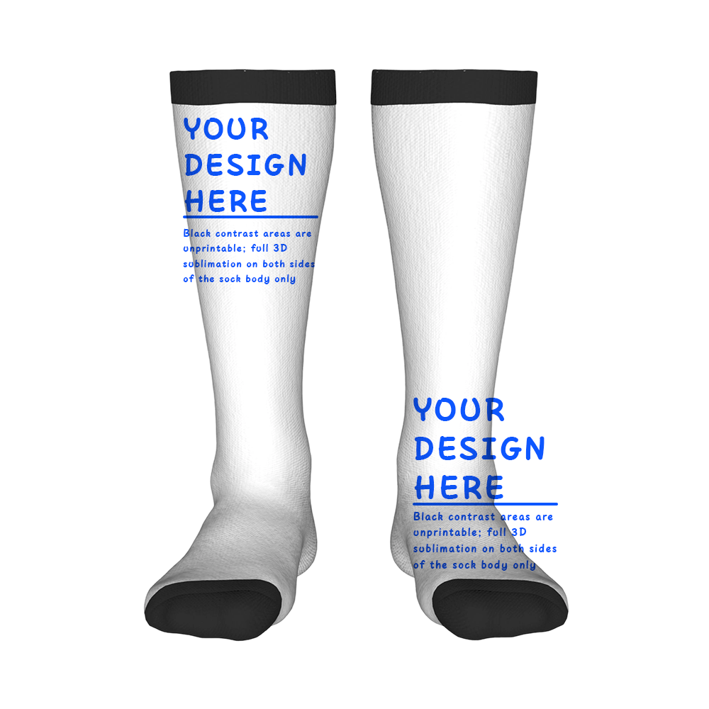 Meias Altas Personalizadas com - Knee High Sock Women avaliação e preço