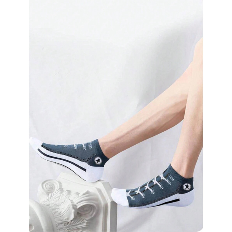 5/10 Pares de Meias de Tornoze - Ankle Sock Low Cut avaliação e preço