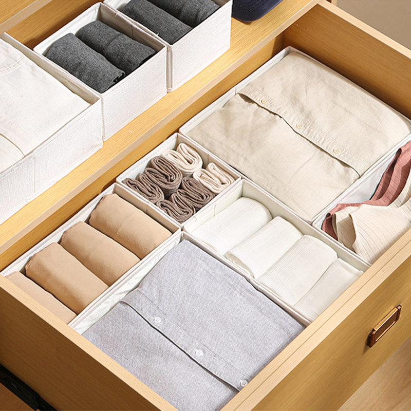 1/2pc roupa interior sutiã org - Sock Organizer Tray avaliação e preço