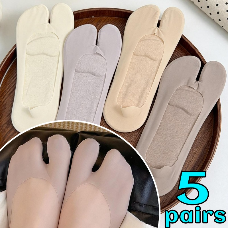 1/5 pares de Meias Tabi Femini - Toe Sock Split avaliação e preço
