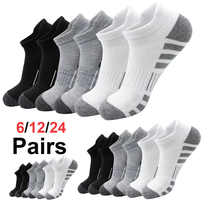 Meias de pelúcia unissex, 6/24 - Ankle Sock Low Cut avaliação e preço